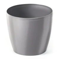 Osłonka-Doniczka Magnolia Ø 120 mm Flat Srebrna