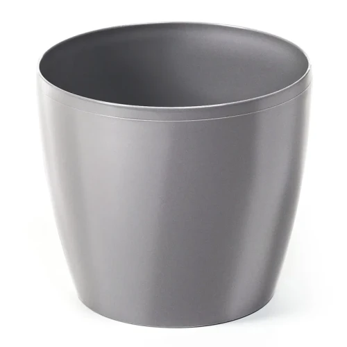 Osłonka-Doniczka Magnolia Ø 120 mm Flat Srebrna