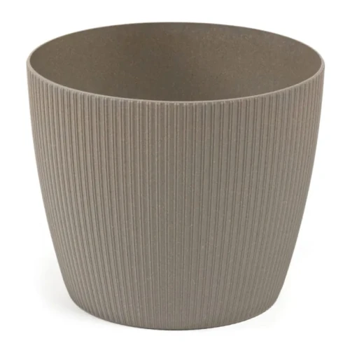 Osłonka-Doniczka Ø 190 mm Magnolia Eco Wood Jumper Szara