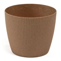 Osłonka-Doniczka Ø 110 mm Magnolia Eco Wood Jumper Naturalne Drewno