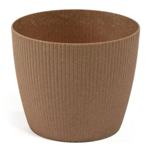 Osłonka-Doniczka Ø 110 mm Magnolia Eco Wood Jumper Naturalne Drewno