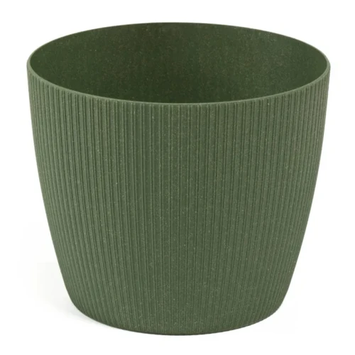 Osłonka-Doniczka Ø 160 mm Magnolia Eco Wood Jumper Zielony Leśny