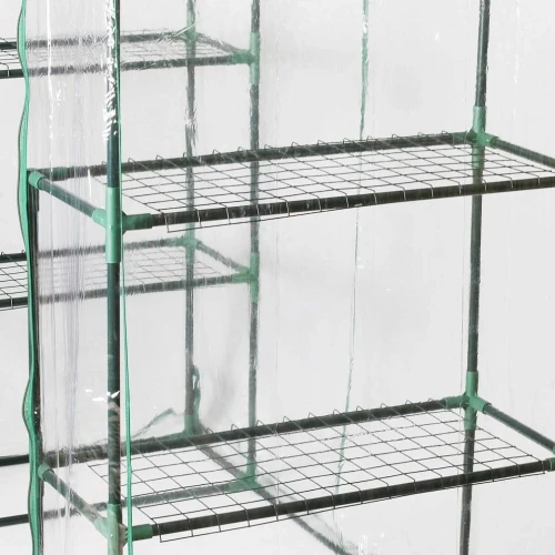 Szklarnia Ogrodowa Foliowa 143 x 73 x 195 cm - ZOSIA Walk-In 3
