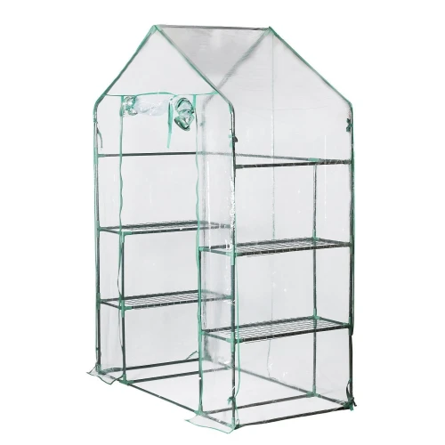 Szklarnia Ogrodowa Foliowa 143 x 73 x 195 cm - ZOSIA Walk-In 2