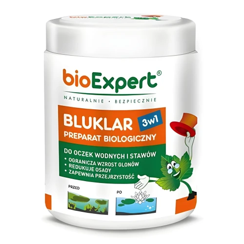 BluKlar 3w1 - preparat do czyszczenia oczek wodnych i stawów - 500 g