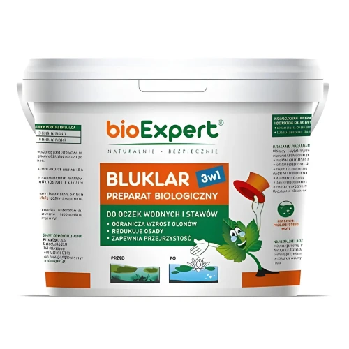 BluKlar 3w1 - preparat do czyszczenia oczek wodnych i stawów - 3 kg