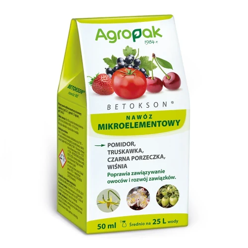 Betokson – nawóz poprawiający zawiązywanie owoców 50 ml