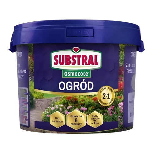 Nawóz Do Roślin Ogrodowych 2w1 – Osmocote Ogród Długodziałajacy – 4,5 kg Substral