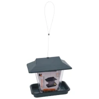 Karmnik dla ptaków na ziarno 19,5 x 17,5 x 14,5 cm 2