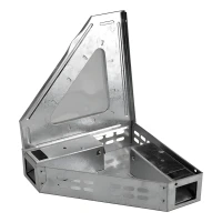 Pułapka na myszy – żywołapka narożna 18,5 x 18,5 x 5 cm