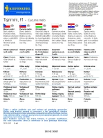 Arbuz 'Tigrimini' F1 – Nasiona – Kiepenkerl tył