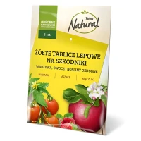 Żółte tablice lepowe 5 szt. – na mszyce, mączliki i inne szkodniki – Target