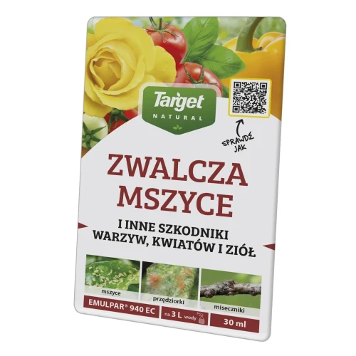 Emulpar 940 EC 30 ml – preparat na mszyce, przędziorki, mączliki, miodówki na warzywach i gruszy – Target