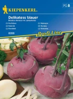 Kalarepa 'Delikateß Blauer' – Nasiona – Kiepenkerl przód