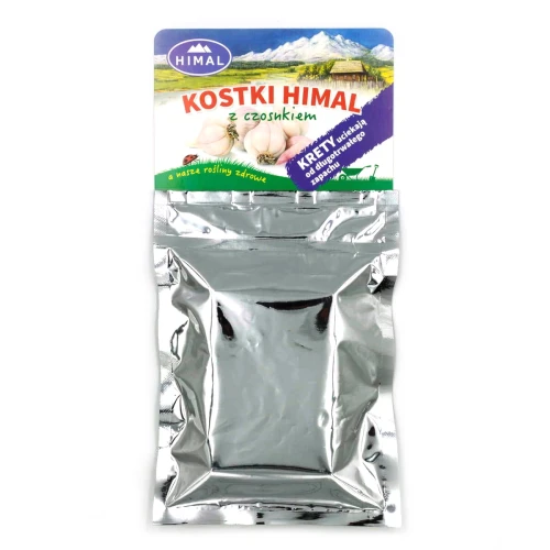 Kostki Himal – czosnkowy preparat na krety (6szt. x 10 g) – 60 g