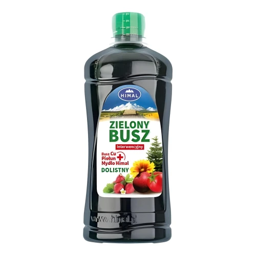 Nawóz Zielony Busz z miedzią, mydłem Himal i piołunem – 500 ml