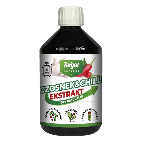 Czosnek &amp; Chilli 500 ml – Naturalny Preparat Na Szkodniki Roślin – Target