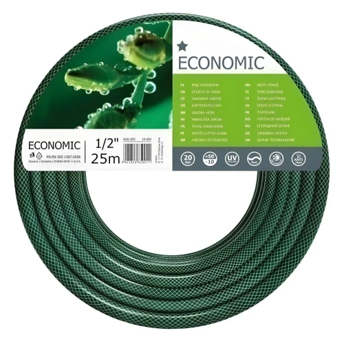 Wąż ogrodowy 3-warstwowy – Economic 1-2 cala 25 m – Cellfast