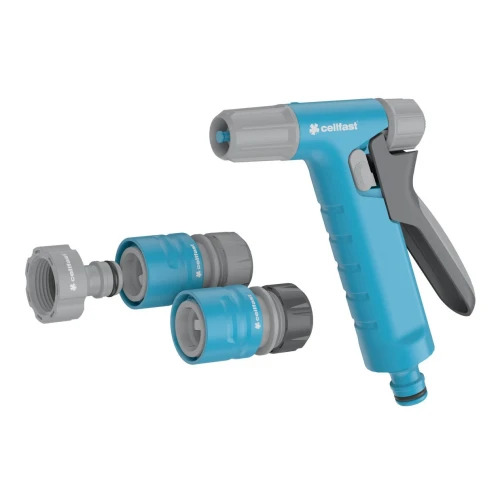 Pistolet do podlewania - zraszacz Hydron Ideal + złączki 1-2 cala – Cellfast