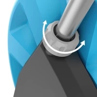 Wąż ogrodowy 1-2 cala 20 m + wózek + zraszacze + złączki - Compact+Ideal Cellfast 9