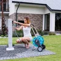 Wąż ogrodowy 1-2 cala 20 m + wózek + zraszacze + złączki - Compact+Ideal Cellfast foto