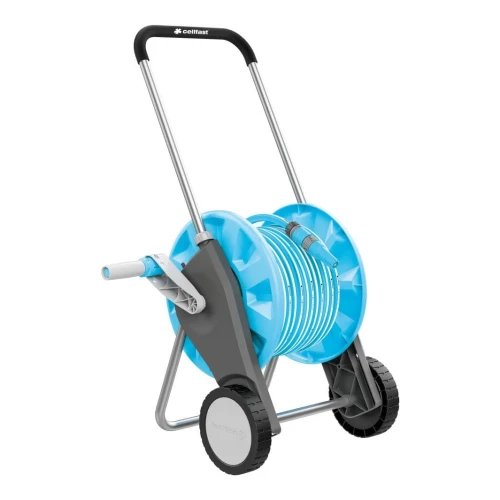 Wąż ogrodowy 1-2 cala 20 m + wózek + zraszacze + złączki - Compact+Ideal Cellfast