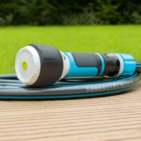 Wąż ogrodowy 1-2 cala 25 m + wózek + zraszacze + złączki - Discover+Multiflex Cellfast foto 3