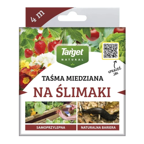 Taśma miedziana na ślimaki 4 m – Target
