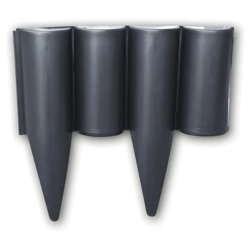 Obrzeże palisada PALGARDEN grafitowe – 2,5 m Bradas