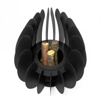 Palenisko ogrodowe stalowe – Tulip – 85 x 85 x 100 cm Unico 4