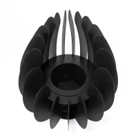 Palenisko ogrodowe stalowe – Tulip – 85 x 85 x 100 cm Unico 3