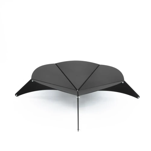 Palenisko ogrodowe stalowe – Nenu – 103 x 98 x 20 cm Unico