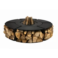 Palenisko ogrodowe stalowe – Loop – 200 x 200 x 45 cm Unico