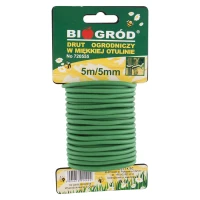 Drut ogrodniczy powlekany 5 m x 5 mm