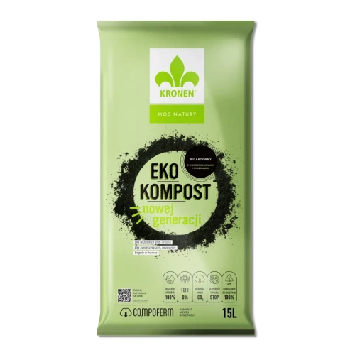 Eko kompost nowej generacji – 15 l Kronen