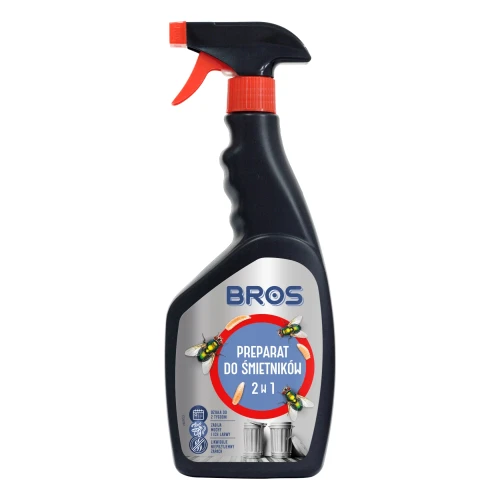 Preparat do śmietników – spray 2w1 – 500 ml Bros