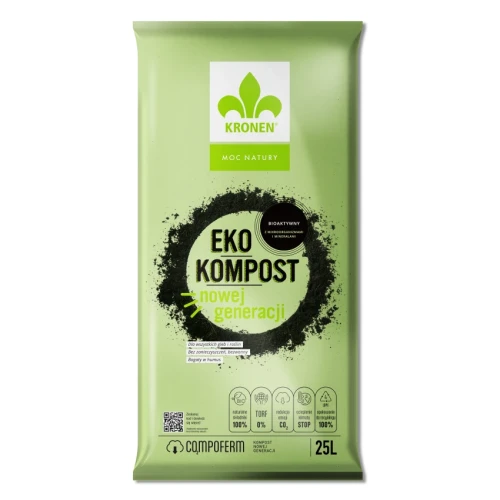 Eko kompost nowej generacji – 25 l (paleta 60 szt.) Kronen