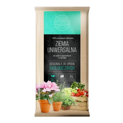 Ziemia uniwersalna – Natura – 45 l (paleta 51 szt.) Kronen