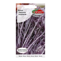 Mizuna – japońska musztarda czerwona – 2 g Torseed