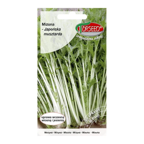 Mizuna – japońska musztarda zielona – 2 g Torseed