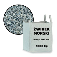 Żwir morski 8-16 mm – big bag – 1 tona