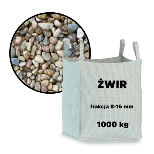 Żwir 8-16 mm – big bag – 1 tona