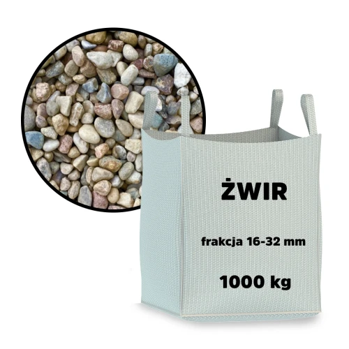 Żwir 16-32 mm – big bag – 1 tona