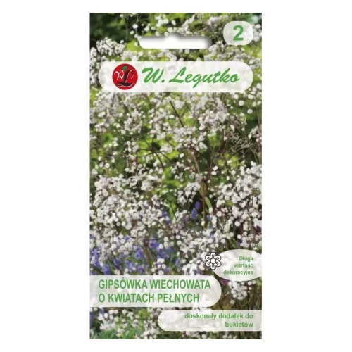 Gipsówka wiechowata – biała – 1 g Legutko