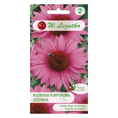 Rudbekia purpurowa (Jeżówka) – różowa – 1 g Legutko