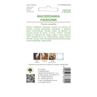 Macierzanka piaskowa – różowa – 0,1 g Legutko tył