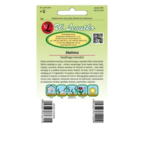 Skalnica – mix – 0,1 g Legutko tył