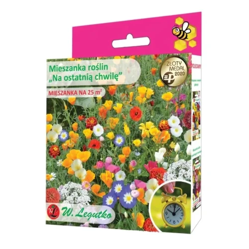 Mieszanka roślin jednorocznych na ostatnią chwilę – 125 g Legutko