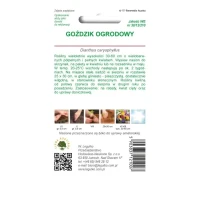 Goździk ogrodowy – mix – 0,5 g Legutko tył