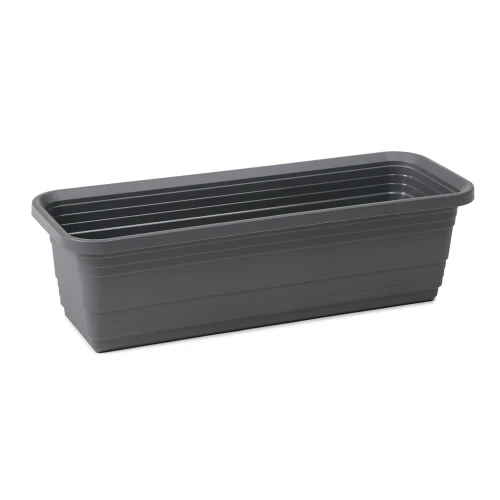 Skrzynka balkonowa Bona 50 cm – antracyt – Lamela